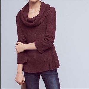 Anthropologie Postmark Maurisa Cowlneck Sweater women size M